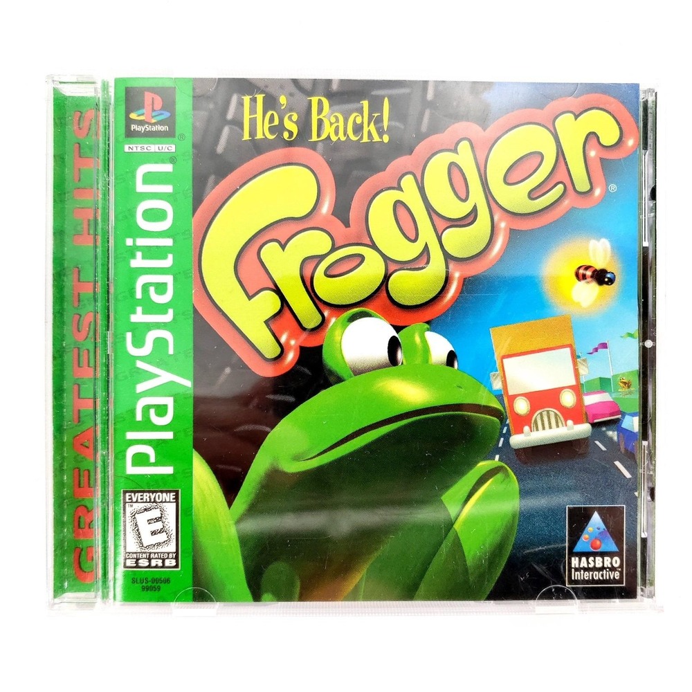 Frogger Sony PlayStation 1 Complete Tested & Works